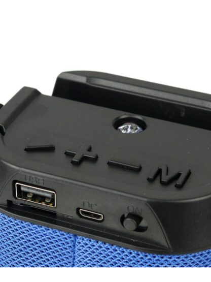 Portable Bluetooth Speaker with Led Light - USB TFT card MIC port FLASH TORCH LED 2 SPeaker build in