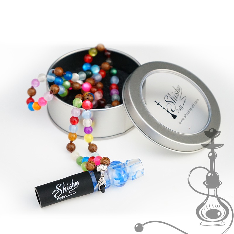 Personal Mouth Tips for Shisha / Hookah Code #SHP1 Aluminum personal box round with cover included.