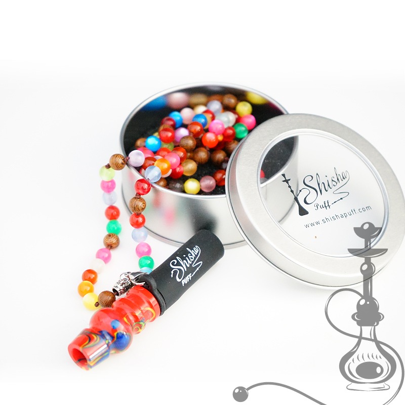 Personal Mouth Tips for Shisha / Hookah Code #SHP1 Aluminum personal box round with cover included.