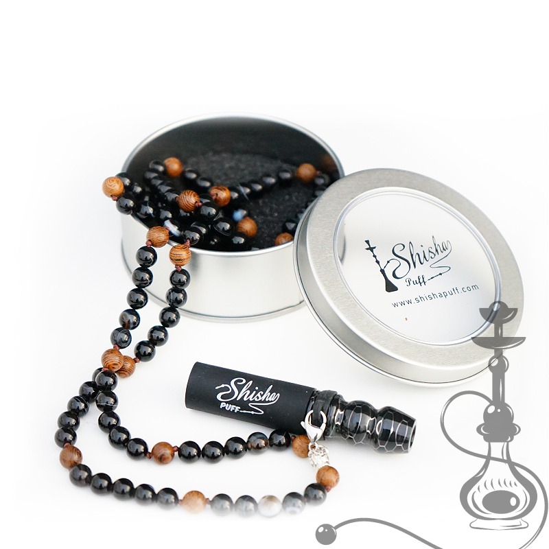 Personal Mouth Tips for Shisha / Hookah Code #SHP1 Aluminum personal box round with cover included.