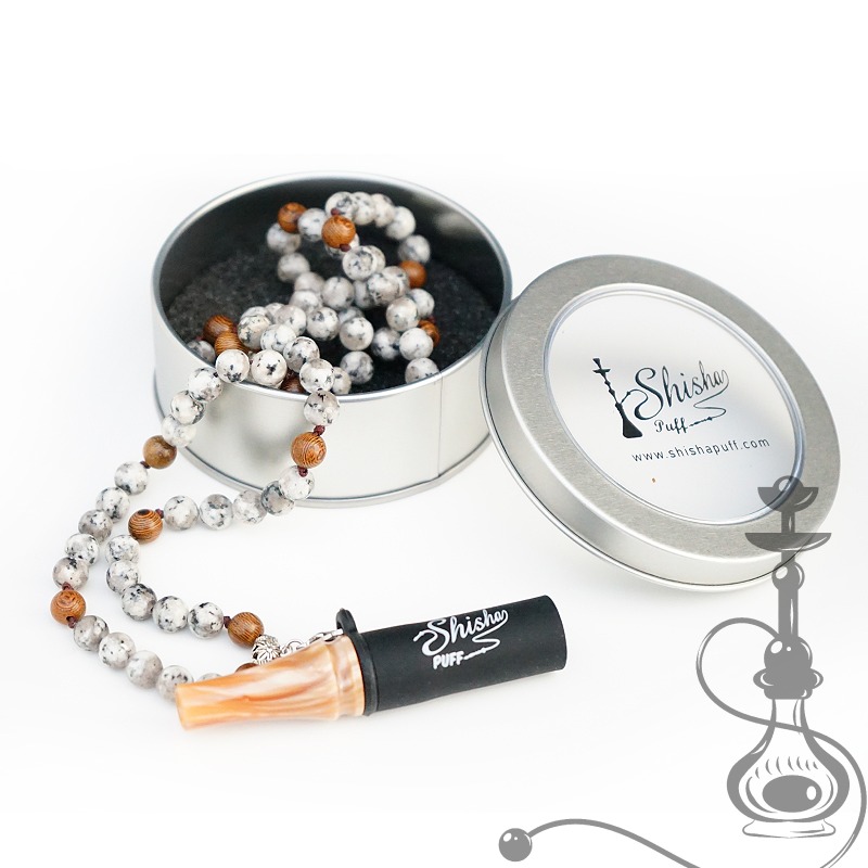Personal Mouth Tips for Shisha / Hookah Code #SHP1 Aluminum personal box round with cover included.