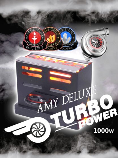 Hot Plate Burner Turbo by AMY DELUXE Cyprus. Fast 1000W Charcoal Burner for Shisha - AMY COALSTER ka013