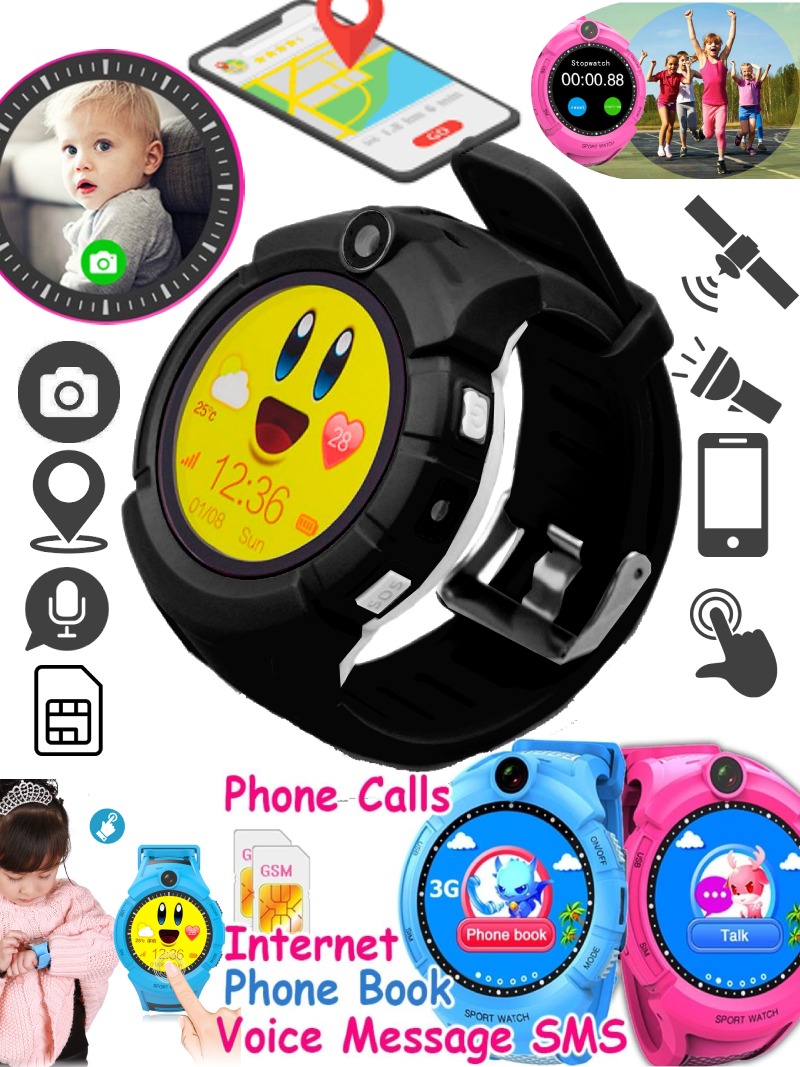 Kids gps watch on sale app